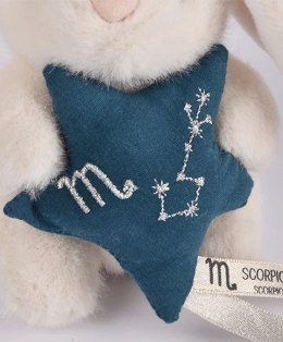 DOUDOU - pluszowy królik ze znakiem zodiaku DOUDOU ASTRO, Doudou et Compagnie, 12 cm, skorpion