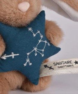DOUDOU - pluszowy królik ze znakiem zodiaku DOUDOU ASTRO, Doudou et Compagnie, 12 cm, strzelec