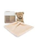 DOUDOU - przytulanka miś z kocykiem Doudou et Compagnie, beżowy