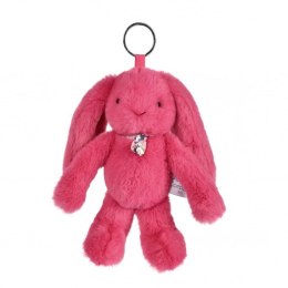 DOUDOU - zawieszka do torebki Lapin Fleurette, Doudou et Compagnie, fuksja