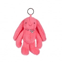 DOUDOU - zawieszka do torebki Lapin Fleurette, Doudou et Compagnie, koral