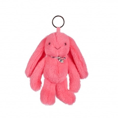 DOUDOU - zawieszka do torebki Lapin Fleurette, Doudou et Compagnie, koral