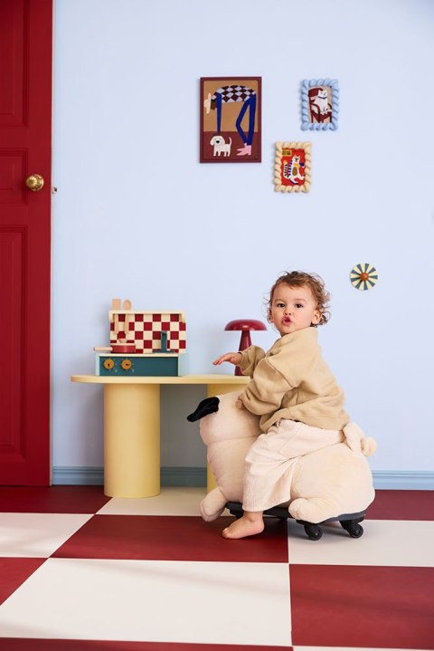 KID'S CONCEPT - jeździk piesek mops Peg