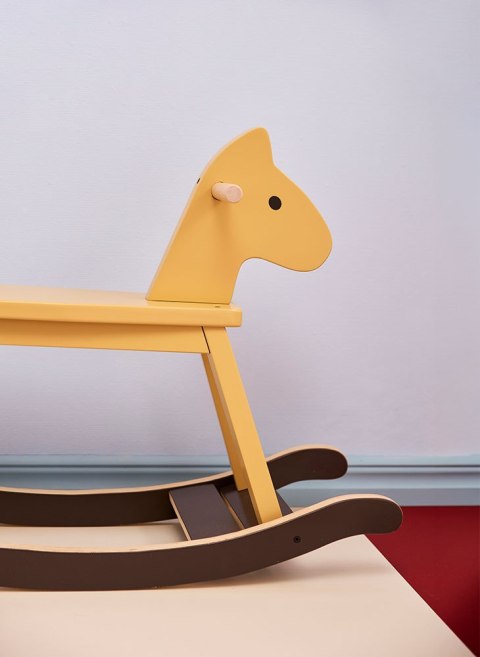 KID'S CONCEPT - koń na biegunach, honey yellow