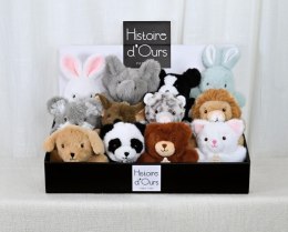 DOUDOU - miękkie zwierzątka Les Doux Animaux Bébés Histoire d'Ours, 12 szt. ZESTAW