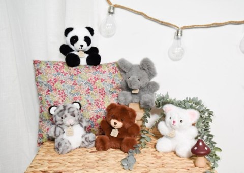 DOUDOU - miękkie zwierzątka Les Doux Animaux Bébés Histoire d'Ours, 12 szt. ZESTAW