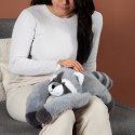 DOUDOU - obciążeniowy pluszowy szop pracz Podcoll Histoire d'Ours, 50 cm, szary