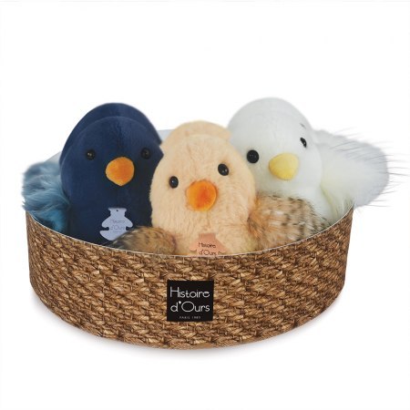 DOUDOU - pluszowe pisklę Histoire d'Ours, 6 szt. ZESTAW