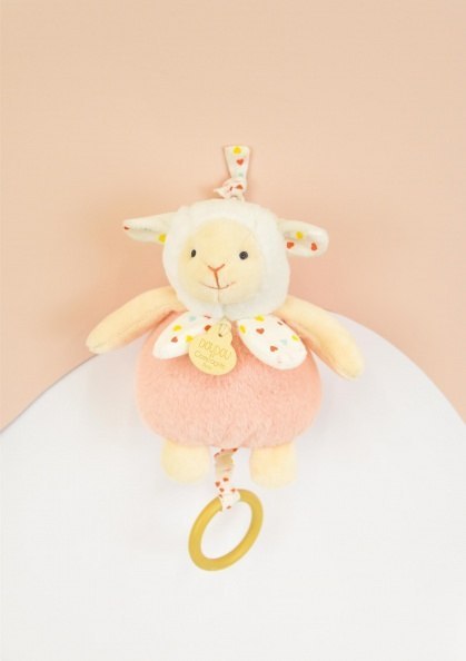 DOUDOU - pozytywka przytulanka Doudou et Compagnie, 6 szt. ZESTAW