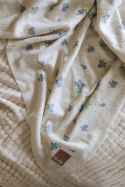 ELODIE DETAILS - kocyk ażurowy Pointelle, Blueberry Bliss