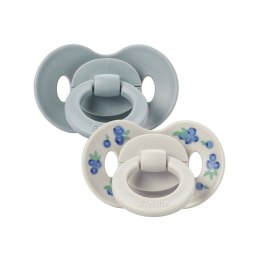 ELODIE DETAILS - smoczek silikonowy 0-6 m, Binky Bundle, Blueberry Bliss - 2 sztuki
