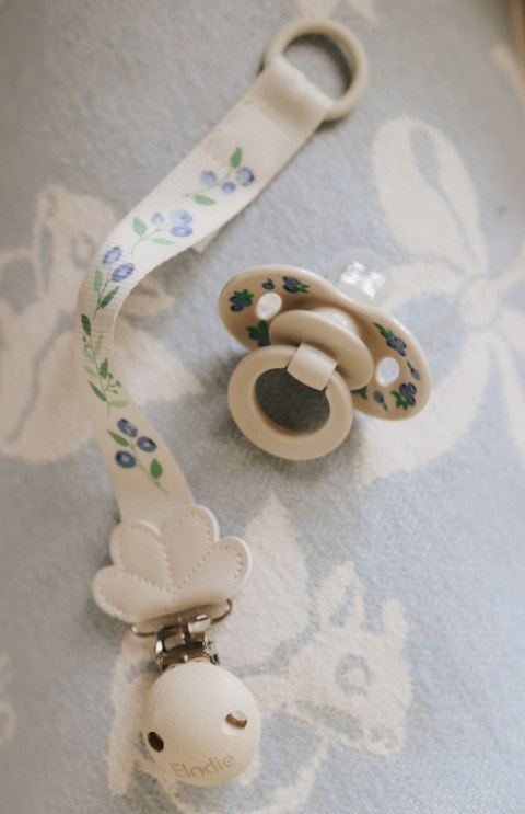 ELODIE DETAILS - smoczek silikonowy 0-6 m, Binky Bundle, Blueberry Bliss - 2 sztuki