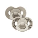 ELODIE DETAILS - smoczek silikonowy 0-6 m, Binky Bundle, Le Leopard - 2 sztuki