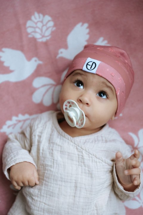 ELODIE DETAILS - smoczek silikonowy 0-6 m, Binky Bundle, Petit River Rose - 2 sztuki
