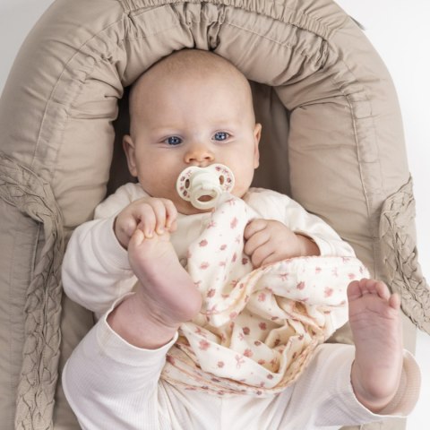 ELODIE DETAILS - smoczek silikonowy 0-6 m, Binky Bundle, Petit River Rose - 2 sztuki