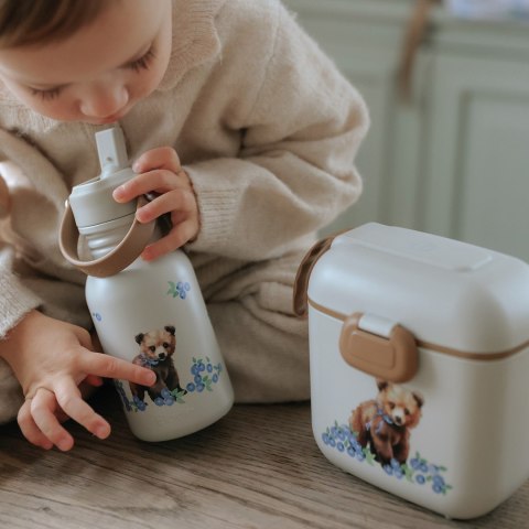 Elodie Details - Plecak BackPack MINI Blueberry Bliss + Butelka na wodę - Blueberry Bliss Billy - ZESTAW