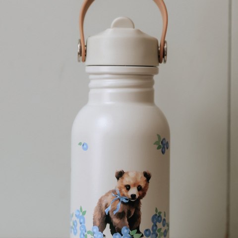 Elodie Details - Plecak BackPack MINI Blueberry Bliss + Butelka na wodę - Blueberry Bliss Billy - ZESTAW