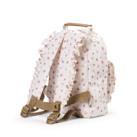 Elodie Details - Plecak BackPack MINI Petit River Rose + Butelka na wodę + Lunchbox - Rosy Bow Leo - ZESTAW