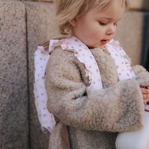 Elodie Details - Plecak BackPack MINI Petit River Rose + Butelka na wodę + Lunchbox - Rosy Bow Leo - ZESTAW