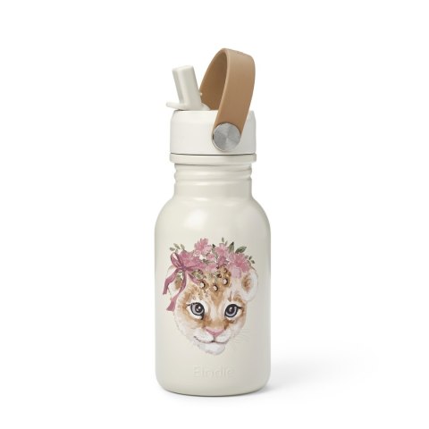 Elodie Details - Plecak BackPack MINI Petit River Rose + Butelka na wodę + Lunchbox - Rosy Bow Leo - ZESTAW