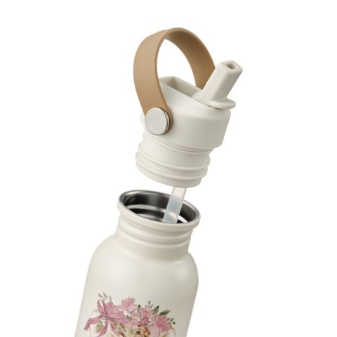 Elodie Details - Plecak BackPack MINI Petit River Rose + Butelka na wodę + Lunchbox - Rosy Bow Leo - ZESTAW