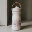 Elodie Details - duży lunchbox + butelka termiczna, Blue Garden - ZESTAW