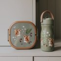Elodie Details - duży lunchbox + butelka termiczna, Chipmunk Darling - ZESTAW