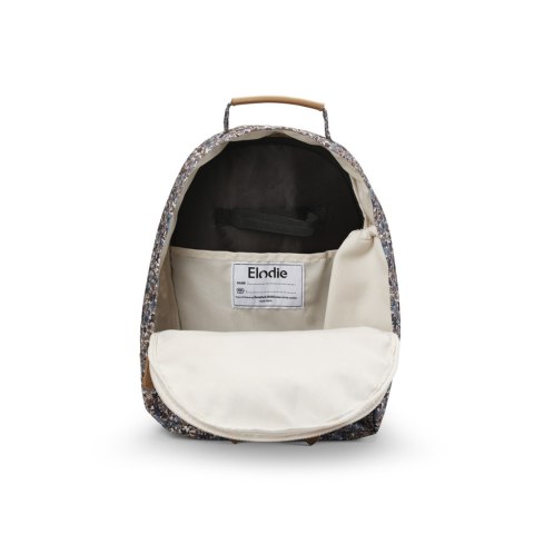 Elodie Details - plecak MIDI + duży lunchbox + butelka termiczna, Blue Garden - ZESTAW