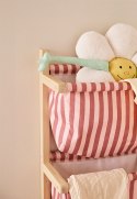 KID'S CONCEPT - półka ścienna materiałowa w paski, clay pink