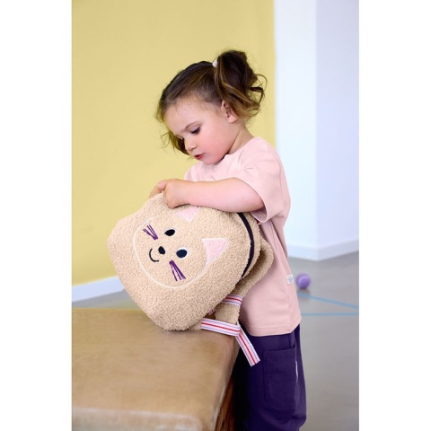 Lassig Plecak mini frotte Tiny Team Kotek