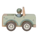 Little Dutch Drewniany samochód zielony Safari Friends FSC