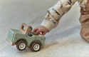Little Dutch Drewniany samochód zielony Safari Friends FSC