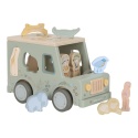 Little Dutch Drewniany samochód sorter Safari Friends FSC