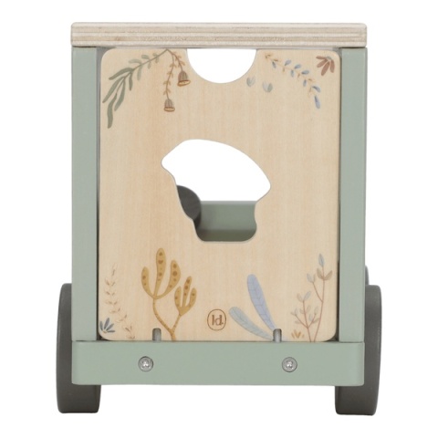 Little Dutch Drewniany samochód sorter Safari Friends FSC