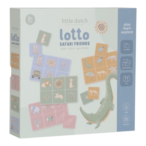 Little Dutch Gra lotto Safari Friends FSC