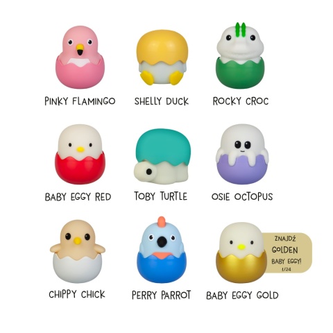 EGGY'S MYSTERY LIGHTS - Mini lampki niespodzianki. Zbierz całą kolekcję!