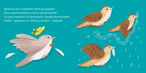 Moje pierwsze bajeczki. Spóźniony słowik
