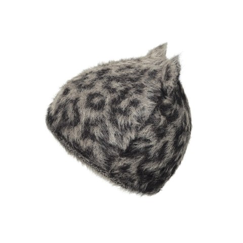ELODIE DETAILS - czapka zimowa, Furry Knit Beanie, Le Leopard, 3-100 lat