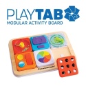 Fat Brain Toy Bobo Przyssawki Grzechotka Pomarańczowa. PipSquigz Loops.