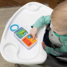 Fat Brain Toy PlayTab Go. Sensoryczne Kwadraty z Zawieszką.