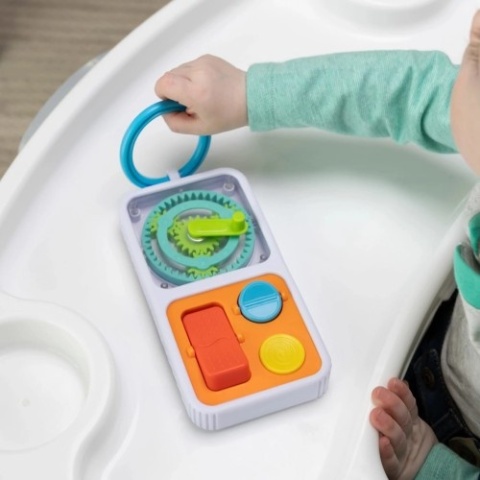 Fat Brain Toy PlayTab Go. Sensoryczne Kwadraty z Zawieszką.