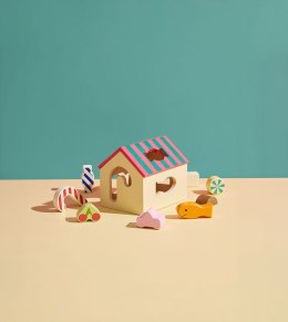 KID'S CONCEPT - sorter domek, szwedzkie słodycze