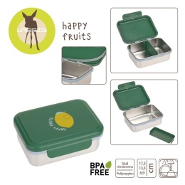 Lassig Lunchbox ze stali nierdzewnej Happy Fruits Lemon