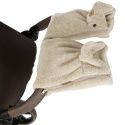 Zaffiro Mufka do wózka wełniana Sierra beige