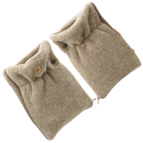 Zaffiro Mufka do wózka wełniana Sierra brown