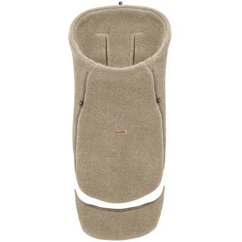Zaffiro Regulowany śpiworek maxi wełniany Sierra 0-36m brown
