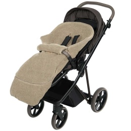 Zaffiro Regulowany śpiworek maxi wełniany Sierra 0-36m brown