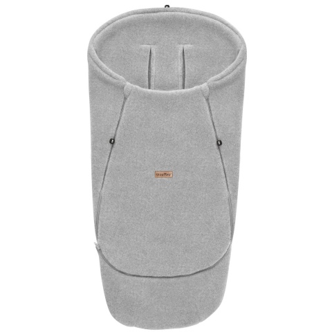 Zaffiro Regulowany śpiworek maxi wełniany Sierra 0-36m grey