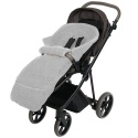 Zaffiro Regulowany śpiworek maxi wełniany Sierra 0-36m grey