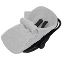 Zaffiro Regulowany śpiworek maxi wełniany Sierra 0-36m grey
